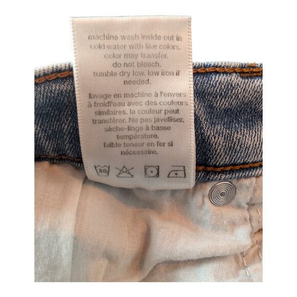 Anthropologie | Unpublished Jeans - Rae Olympic - High Rise Straight, Size 27 - Picture 6 of 10